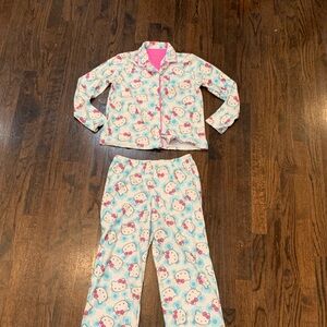 Hello Kitty Kids Pajama Set - Pink and White Delight